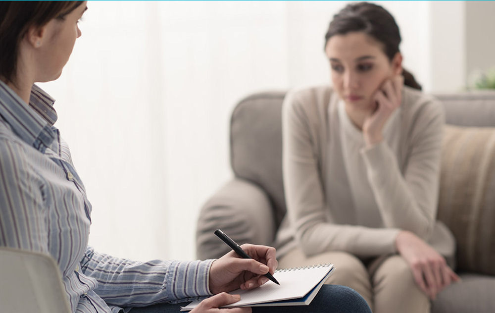 Client participating in therapy for amphetamine addiction treatment in Orange County